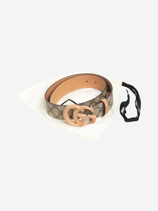 Gucci Brown GG Marmont belt