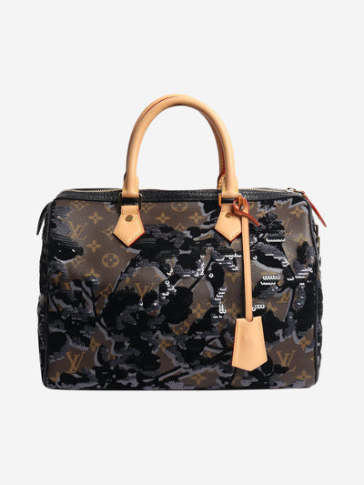 Brown 2010 Monogram Fleur de Jais Speedy 30 bag Top Handle Bags Louis Vuitton 