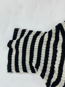 Khaite Black and white roll-neck sweater - size XS