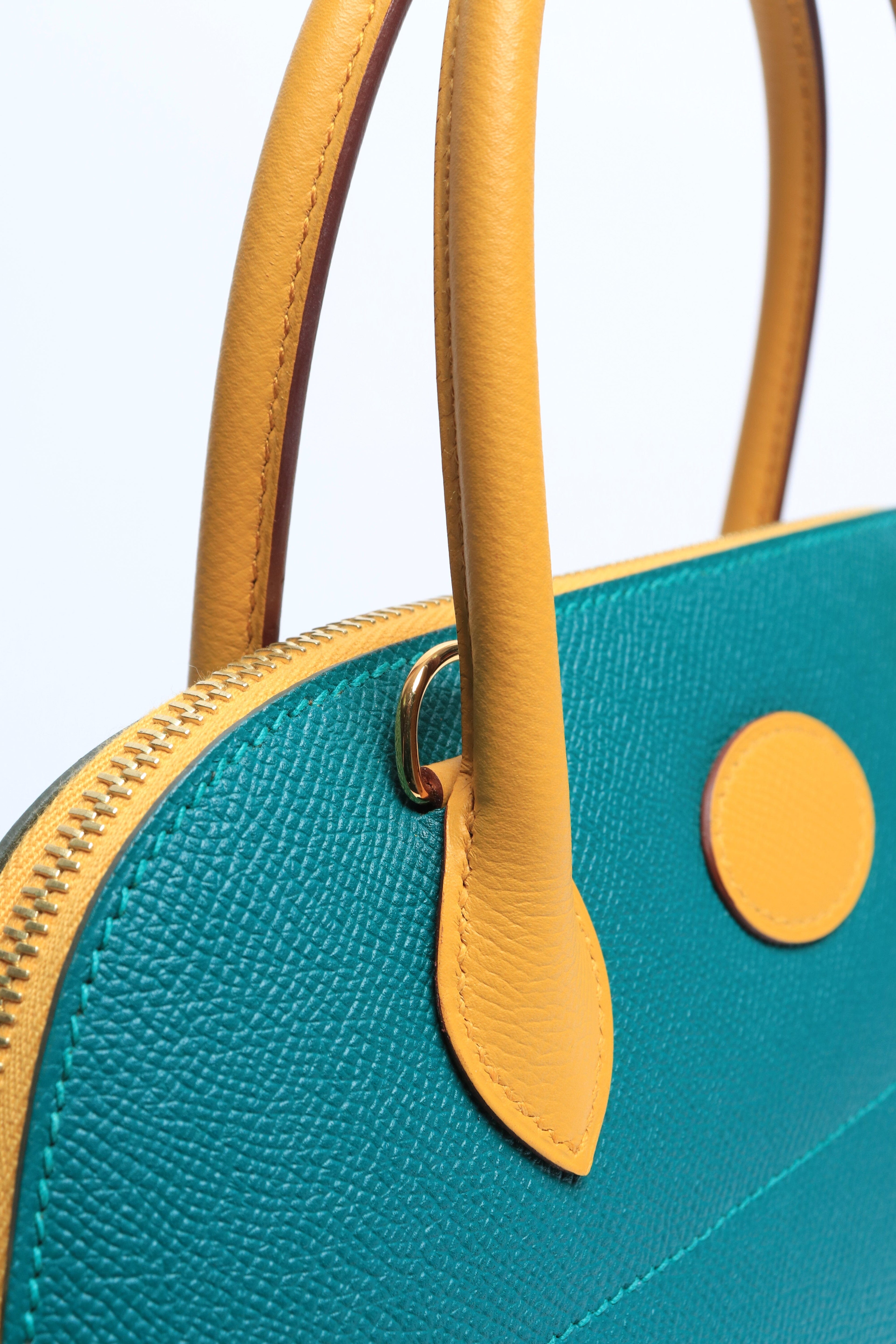 Green mini Bolide Bags Hermes 