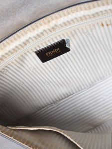 Fendi Grey 2Jours neoprene 2way bag