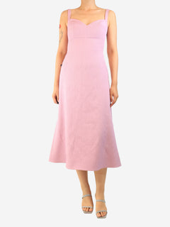 Purple midi dress - size UK 8 Dresses Emilia Wickstead 