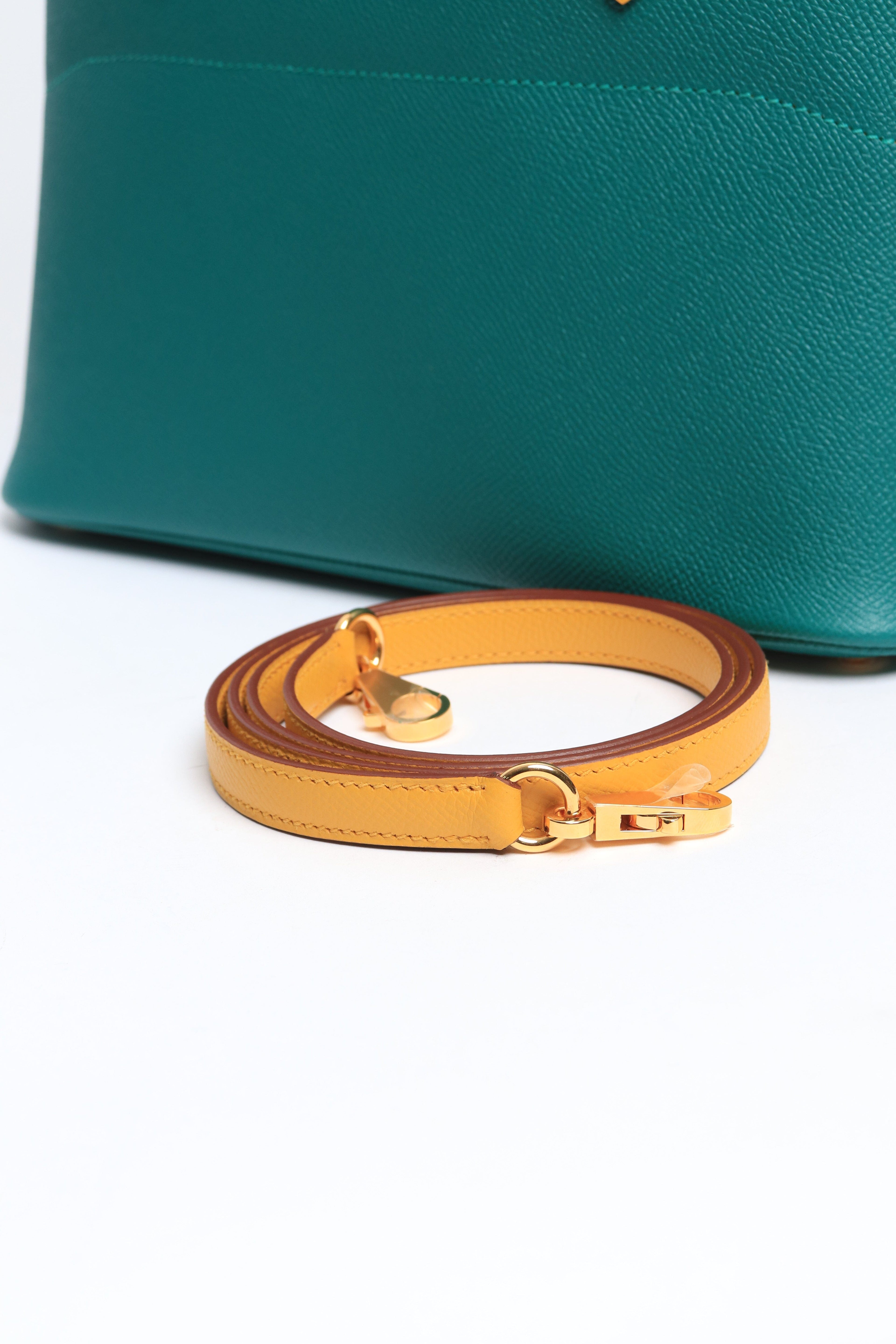 Green mini Bolide Bags Hermes 