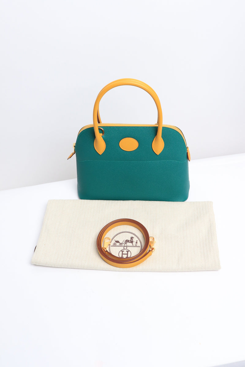 Green mini Bolide Bags Hermes 