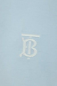 Burberry Light blue monogram motif top - size S