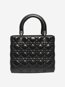 Dior Black 2014 Lady Dior bag