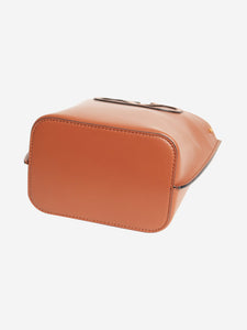 Valentino Brown leather bucket bag