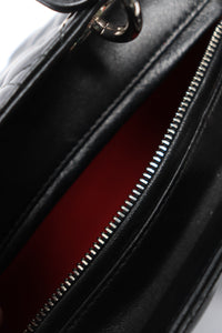 Dior Black 2014 Lady Dior bag