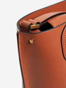Valentino Brown leather bucket bag