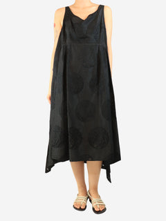 Black silk slip dress - size L Dresses Dosa 