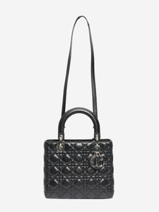 Dior Black 2014 Lady Dior bag