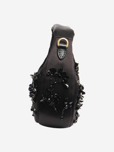 Miu Miu Black Wander embroidered bag