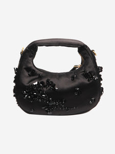 Miu Miu Black Wander embroidered bag