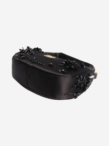 Miu Miu Black Wander embroidered bag