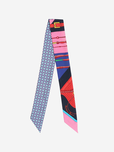 Multicolour belt buckle twilly Scarves Hermes 