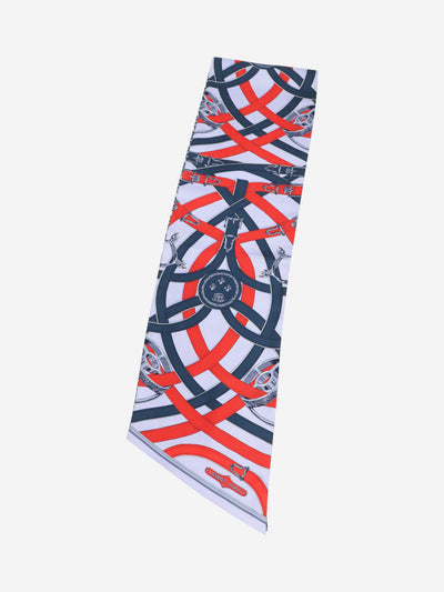 Multicolour silk twilly Scarves Hermes 