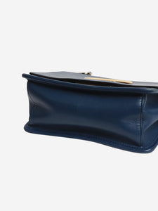 Fendi Blue leather Kan F crossbody bag