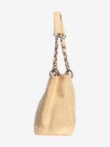 Chanel Neutral 2008 caviar-quilted GST bag