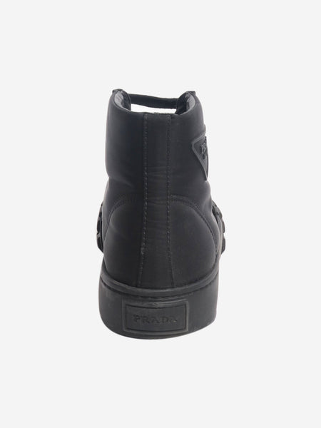 Black Cassetta Wheel high-top trainers - size EU 39 alternate image