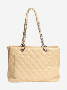 Chanel Neutral 2008 caviar-quilted GST bag