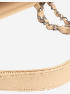 Chanel Neutral 2008 caviar-quilted GST bag