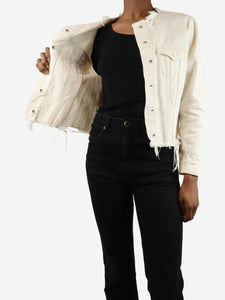 Marques / Almeida White distressed denim jacket - size M