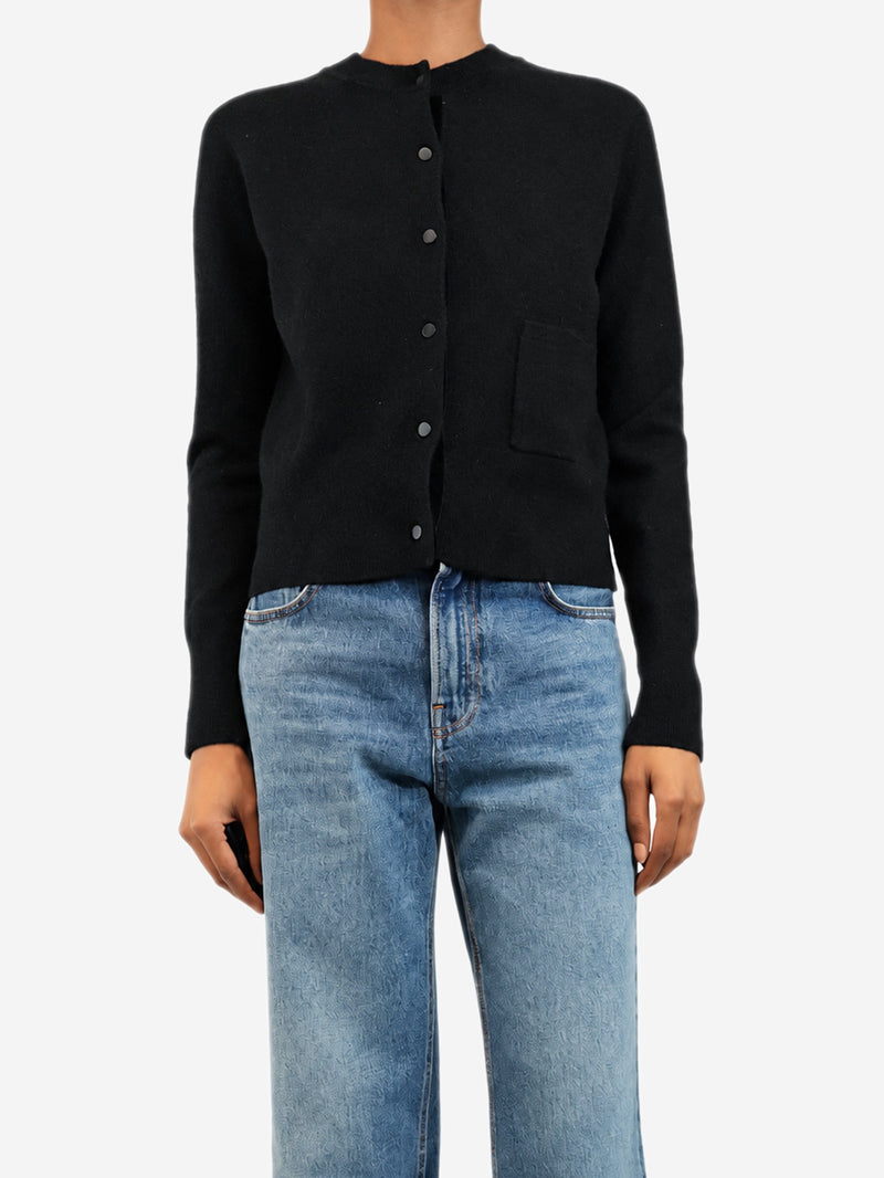 Black cropped cardigan - size XS Knitwear Vince 