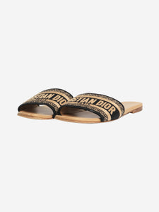 Christian Dior Blue flat slides - size EU 36.5 (UK 3.5)