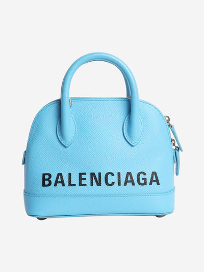 Blue mini ville bag Top Handle Bags Balenciaga 