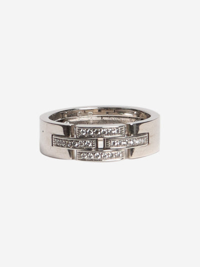 White gold Maillon Panthere ring Rings Cartier 