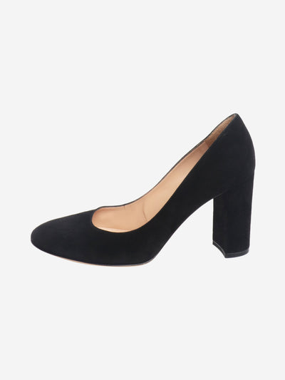 Black suede pumps - size EU 38.5 (UK 5.5) Heels Gianvito Rossi 