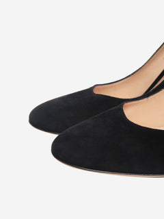 Black suede pumps - size EU 38.5 (UK 5.5) Heels Gianvito Rossi 