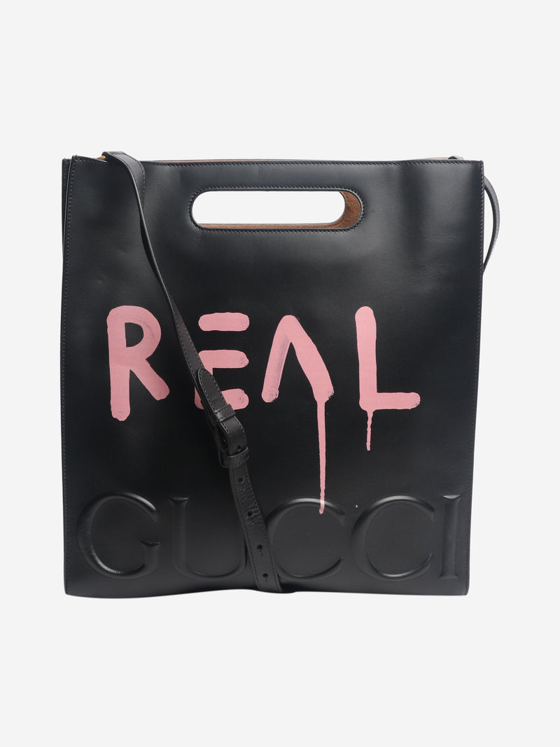 Black REAL tote bag Bags Gucci 