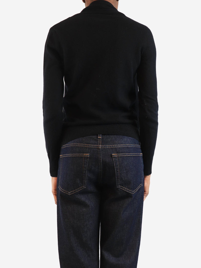Black cashmere sweater - size XS Knitwear Alexander McQueen 