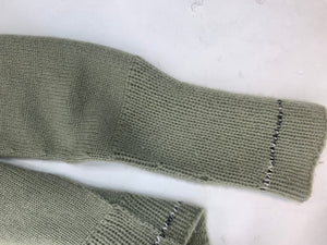 Joseph Sage green cashmere v-neck jumper - size XS