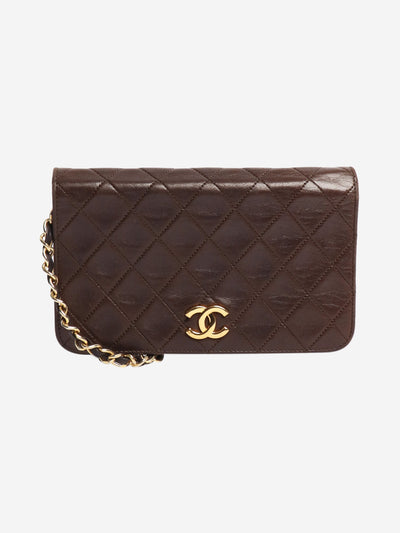 Brown vintage wallet on chain Cross-body Bags Chanel 
