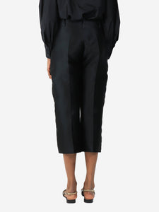 Destree Black 3/4 length trousers - size UK 10