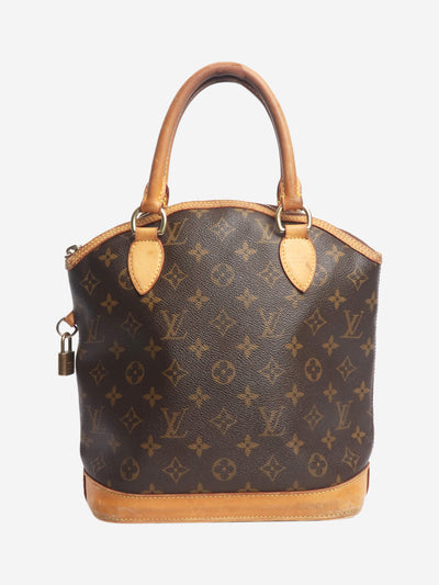 Brown monogram Lockit top handle bag Top Handle Bags Louis Vuitton 