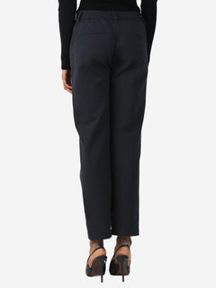 Charcoal tapered pants - size UK 8 Trousers Brunello Cucinelli 