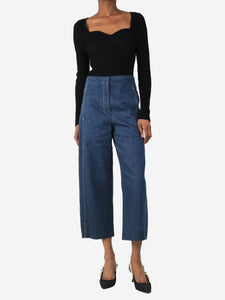 Lemaire Blue cropped jeans - size UK 10