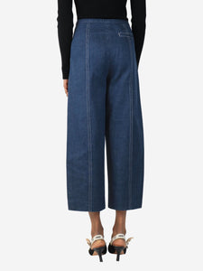 Lemaire Blue cropped jeans - size UK 10