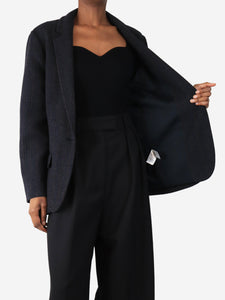 Isabel Marant Etoile Dark grey Charlyne wool jacket - size UK 8