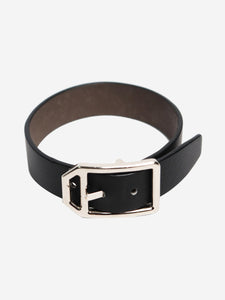 Hermes Black Paddock bracelet