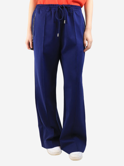 Blue elasticated trousers - size L Trousers JW Anderson 
