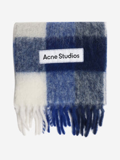 Blue Vally check scarf Scarves Acne Studios 