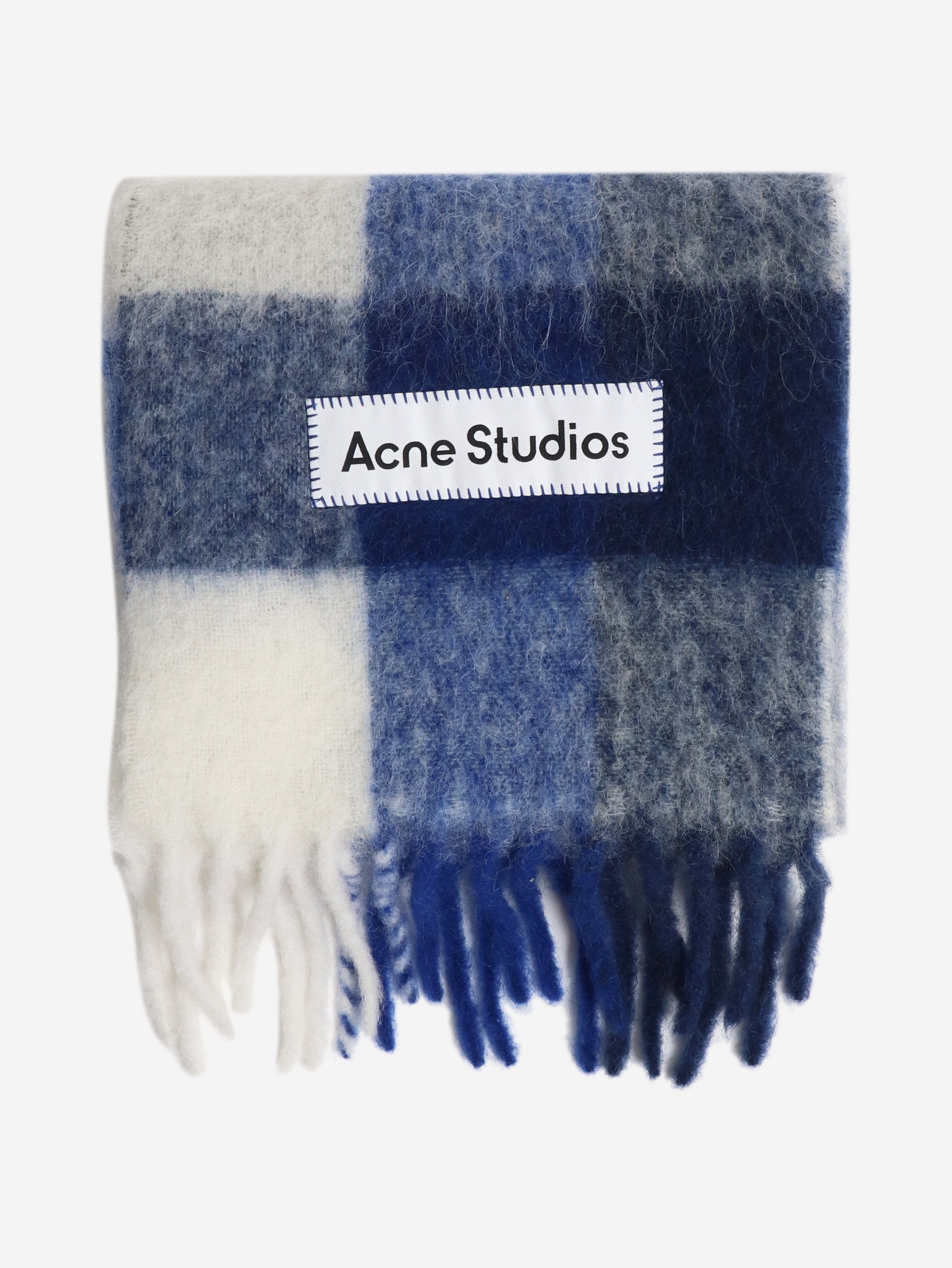 Blue Vally check scarf Scarves Acne Studios 