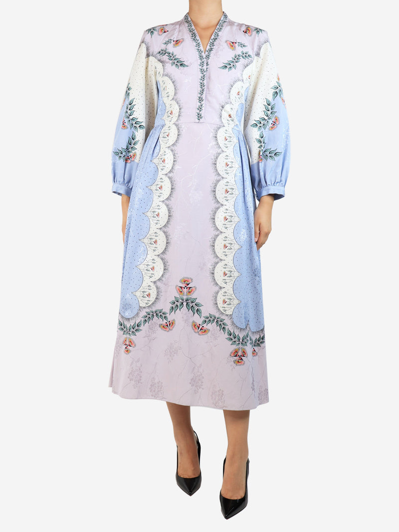 floral maxi dress