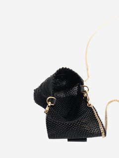 Black beaded nano baguette Necklaces Fendi 