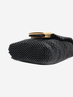 Black beaded nano baguette Necklaces Fendi 