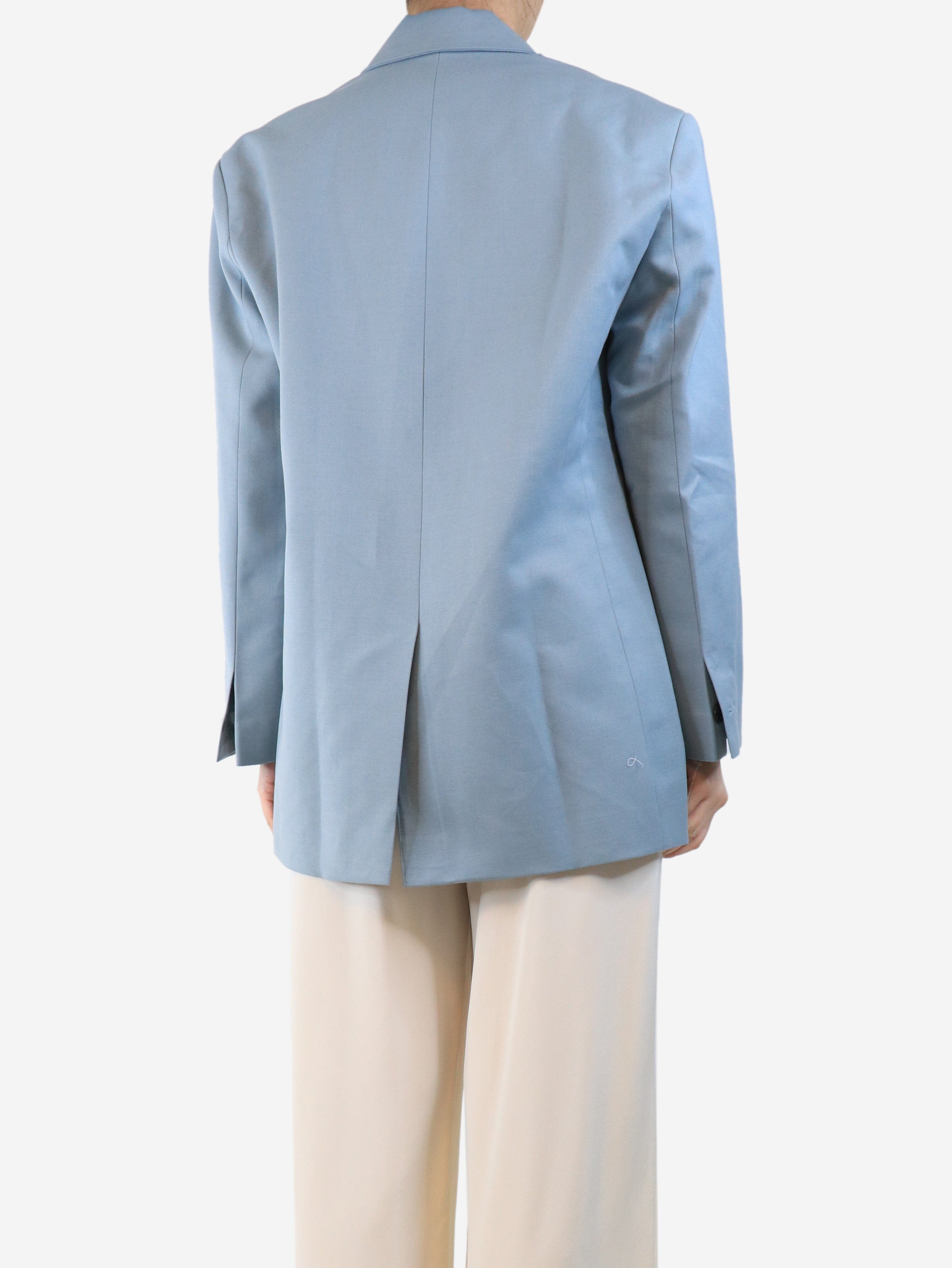 Dusty blue Spencer oversized blazer - size S Coats & Jackets The Frankie Shop 